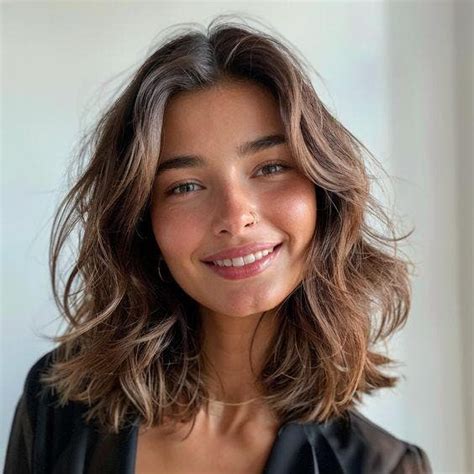 15 idées de coupes de cheveux dégradés effilés mi。